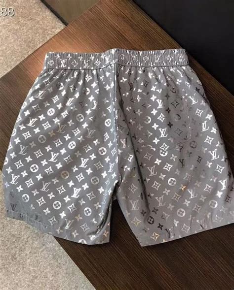 louis vuitton gym shorts|Louis Vuitton reflective shorts.